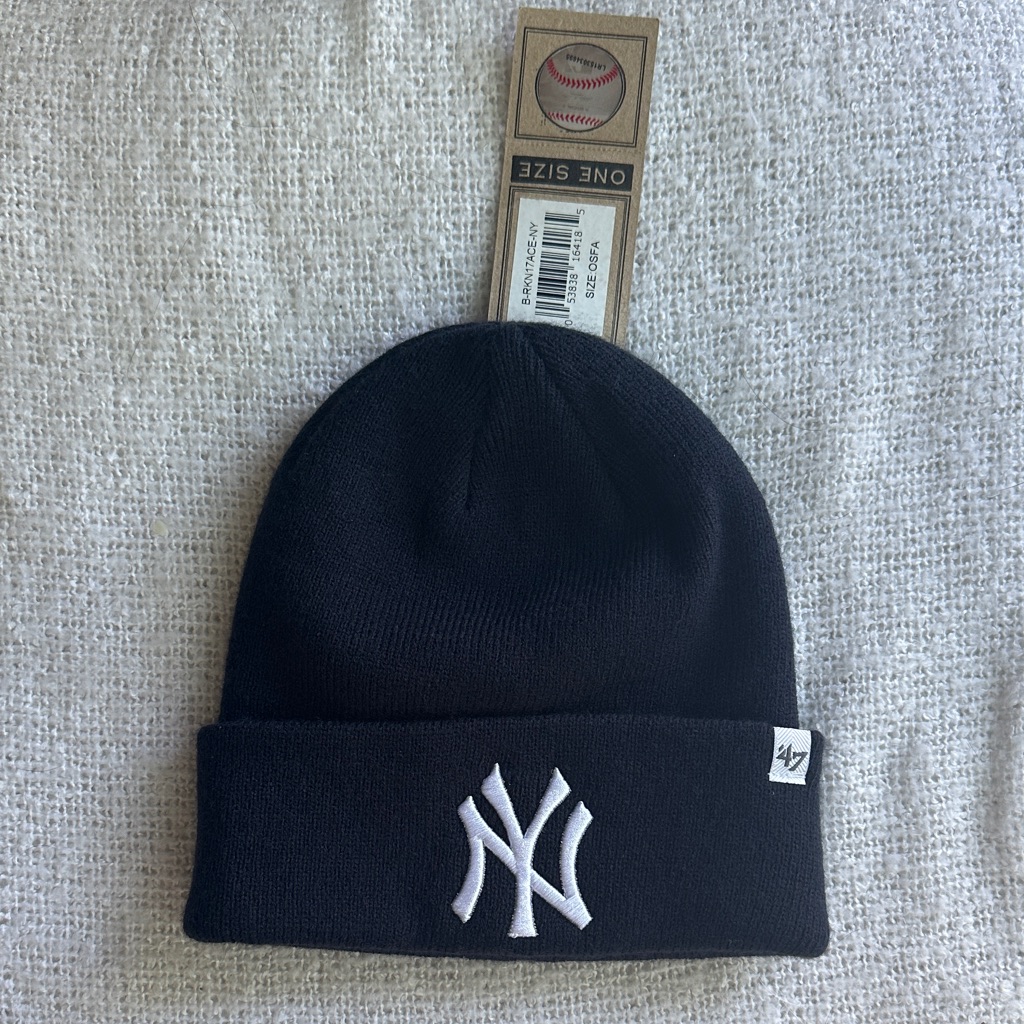 47 Brand New York Black Beanie 47 Brand New York Black Beanie